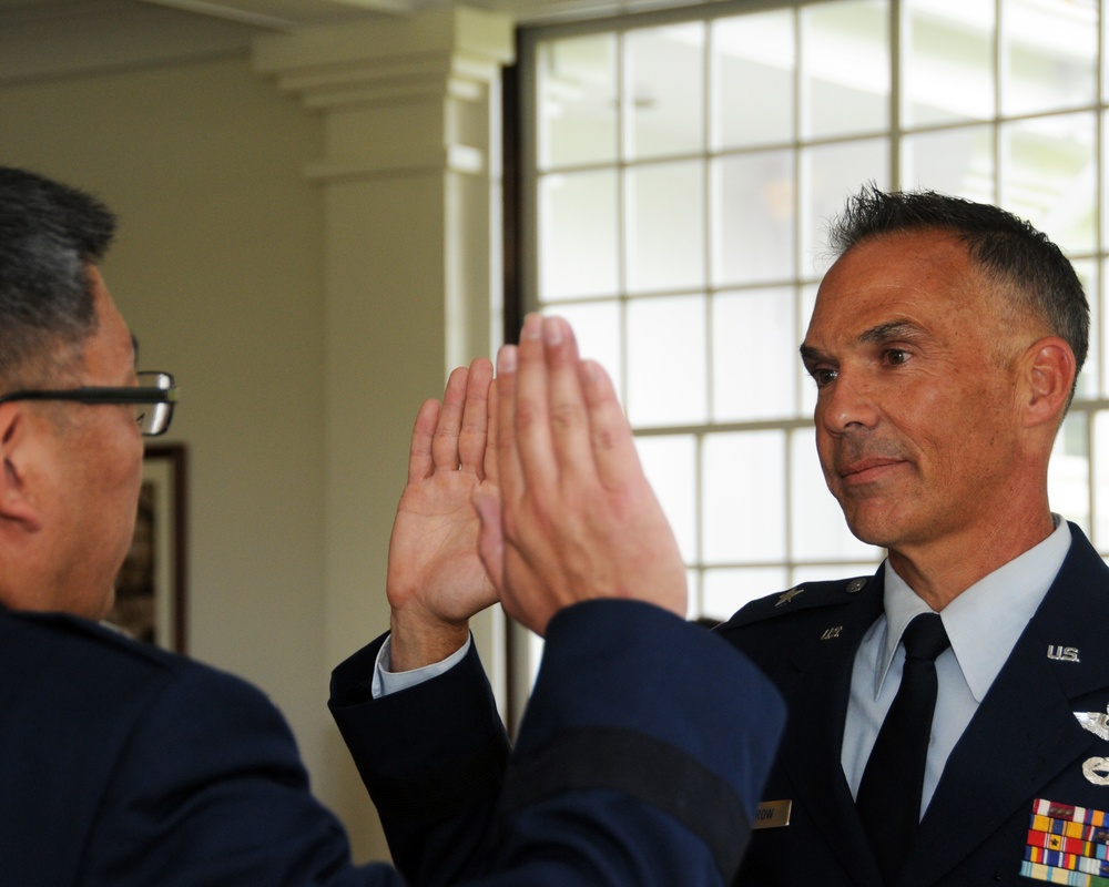 Woodrow promoted to Brigadier General