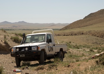 U.S. Army, Canadian Army test Mongolian Armed Forces’ counter-improvised explosive device skills during Khaan Quest 2016