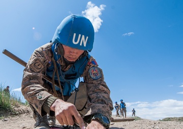 Mongolian, Royal Canadian, U.S. Armed Forces conduct IED Mine Awareness Training