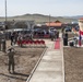 U.S. Marines, Soldiers, Sailors along with Mongolian, Singaporean, Indian Armed Forces participate in an ENCAP ribbon-cutting ceremony during Khaan Quest 2016.