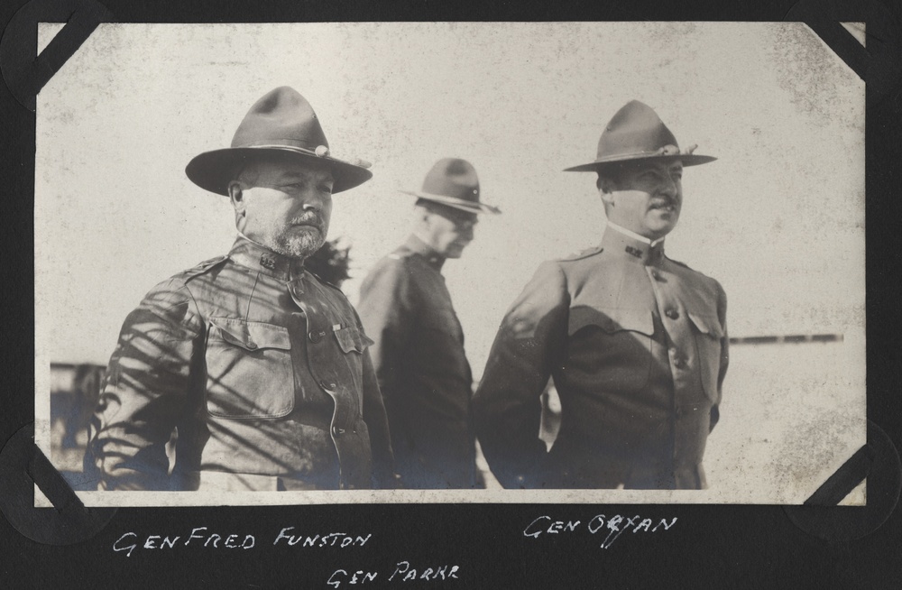 New York National Guard leaders on Mexican Border in 1916