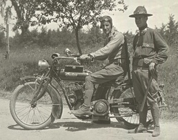New Yorkers adopt the latest 1916 technology on the Mexico border