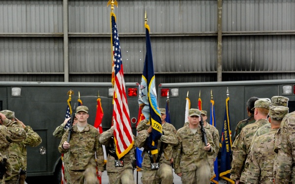 Change of Command at Nato Role III MMU Kandahar
