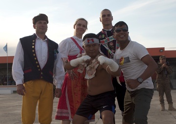 Khaan Quest 2016: Members of Armed Forces of the Czech Republic, Royal Cambodian Army share culture through performing arts