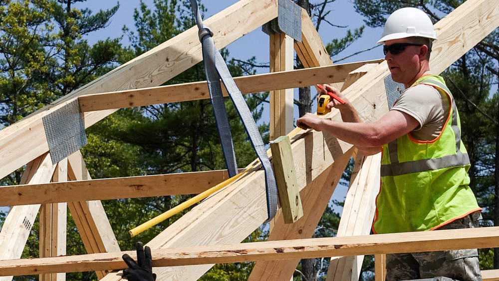 Civil engineer Airmen build Boy Scouts camp