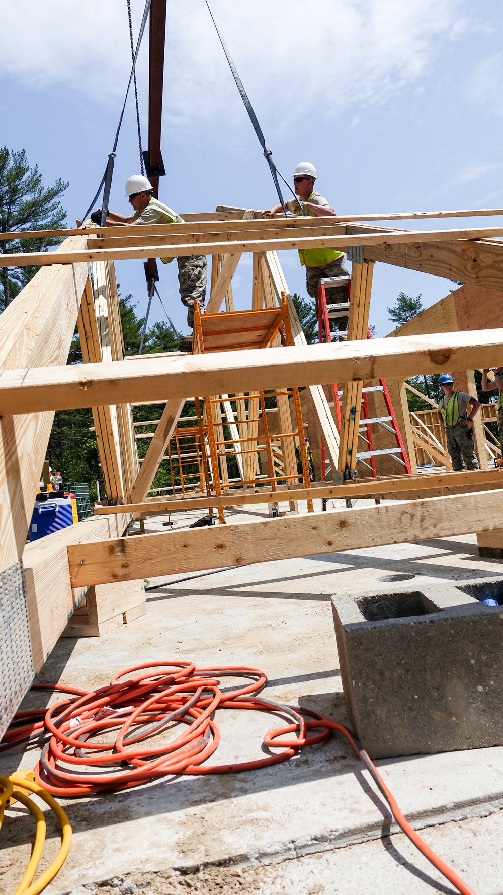 Civil engineer Airmen build Boy Scouts camp