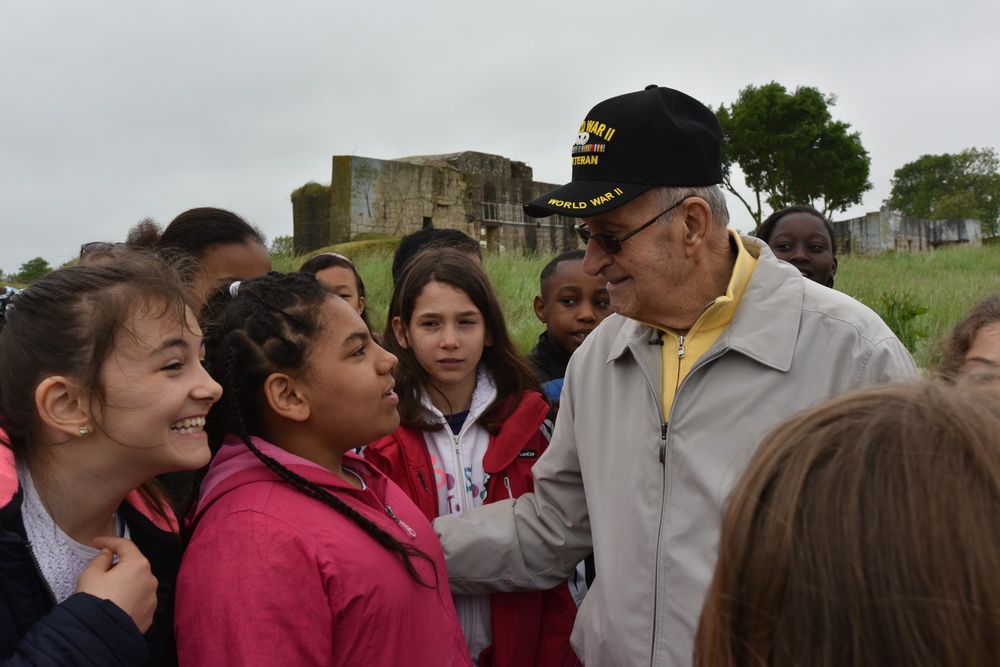 WW2 Paratrooper returns to Normandy 72 years later