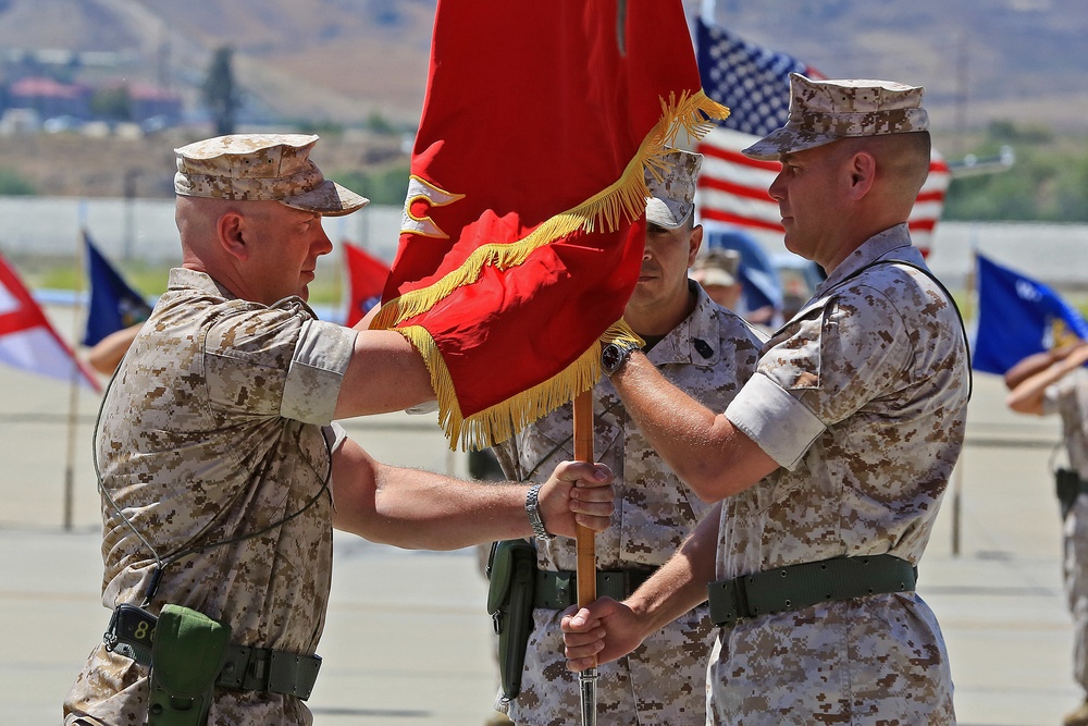 MCAS Camp Pendleton Headquarters and Headquarters Squadron  Change of Command