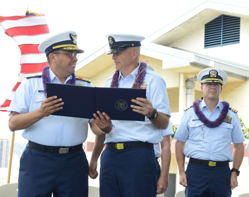 Coast Guard 14th District welcomes new command master chief as dedicated Master Chief retires following more than 30 years of service