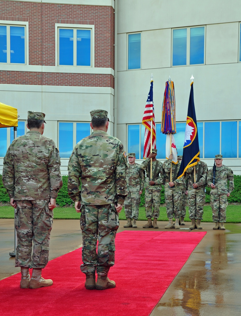 U.S. Army Reserve Command conducts relinquishment of command ceremony