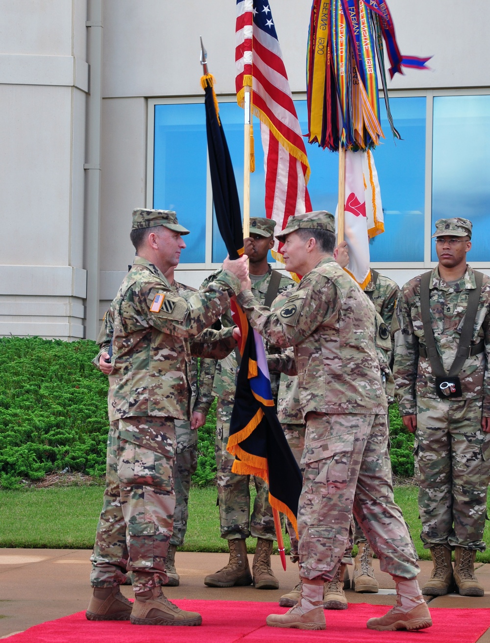 U.S. Army Reserve Command conducts relinquishment of command ceremony