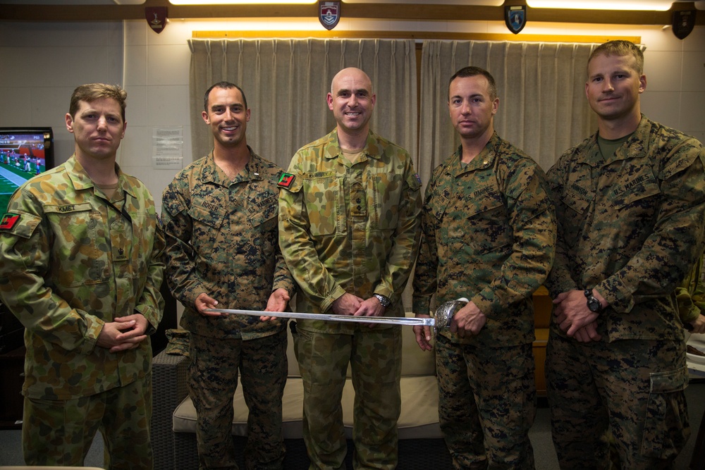 Work hard, play hard: Marines and Australian Army celebrate AUR 68th Birthday