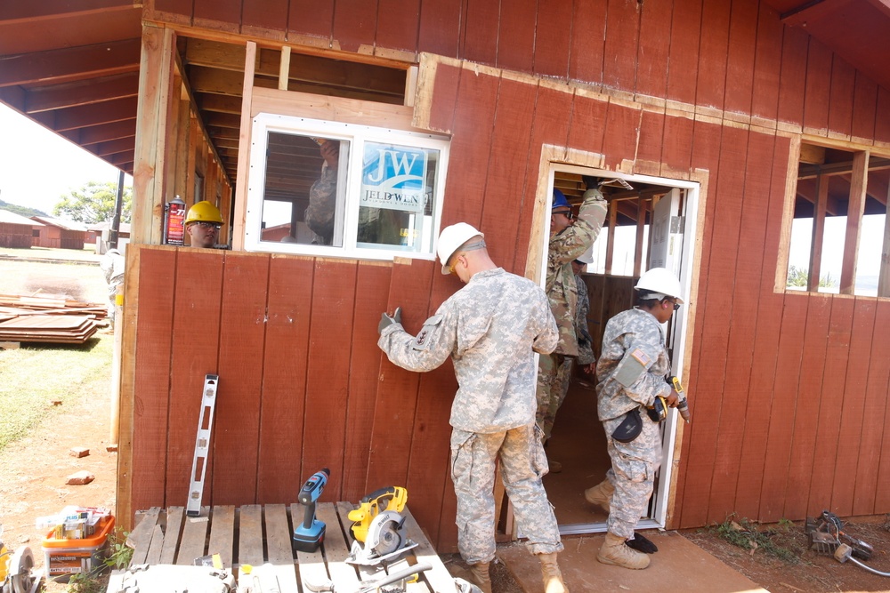 The 561st Engineer Construction Company supports the JPMRC