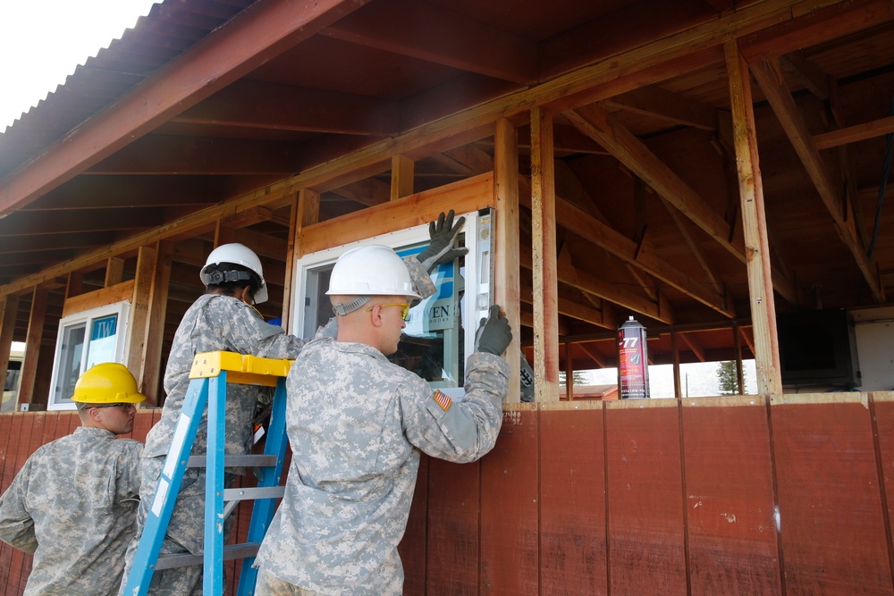 The 561st Engineer Construction Company supports the JPMRC