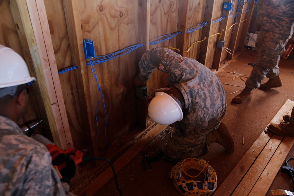 The 561st Engineer Construction Company supports the JPMRC