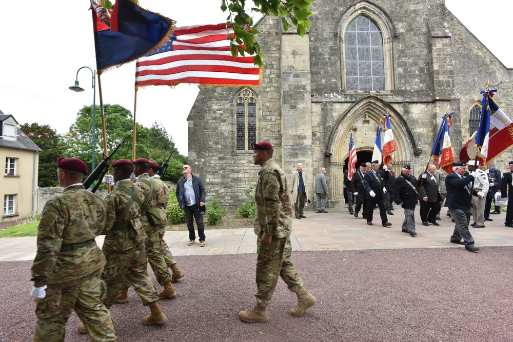 Liberation of Sainte-Mère-Église recognized for 72nd anniversary of D-Day Invasion