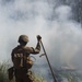 U.S. Marines defend positions