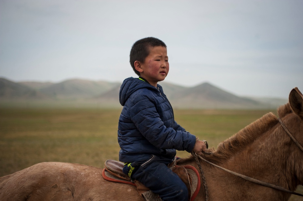 Mongolian Armed Forces hosts a Naadam Festival during Khaan Quest 2016