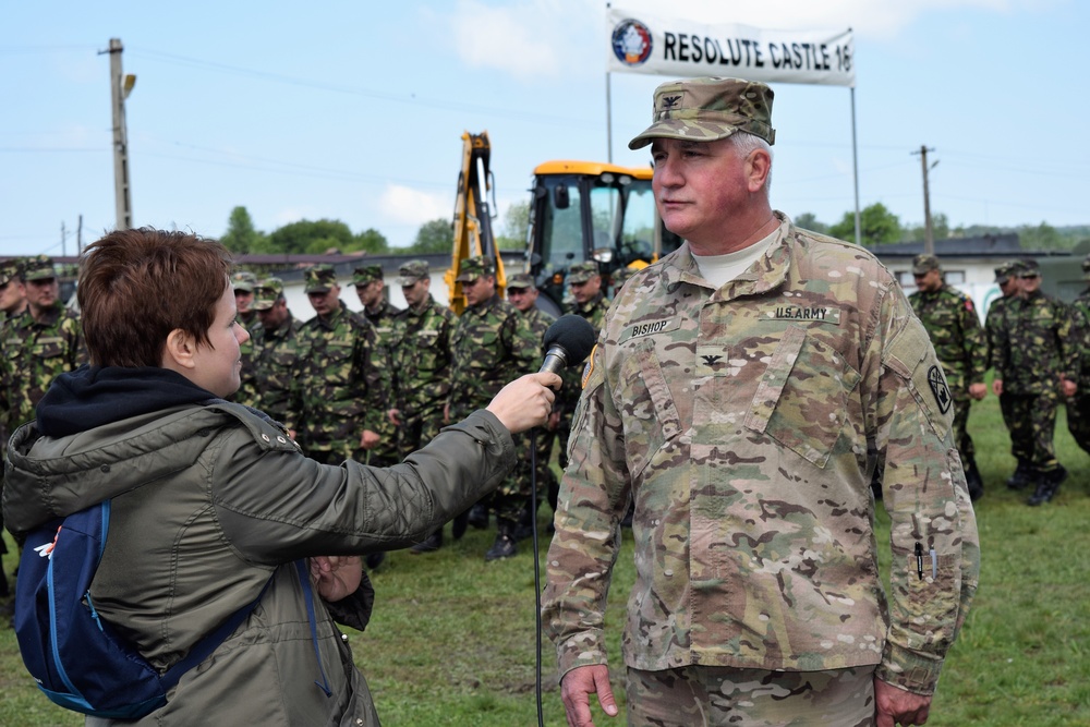 DVIDS News Romania Holds Opening Ceremony for Operation Resolute Castle