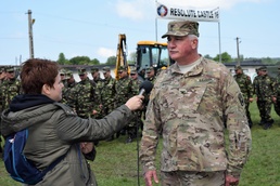 Romania Holds Opening Ceremony for Operation Resolute Castle