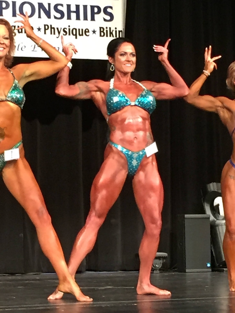 Marine, Mom makes gains, wins local competition