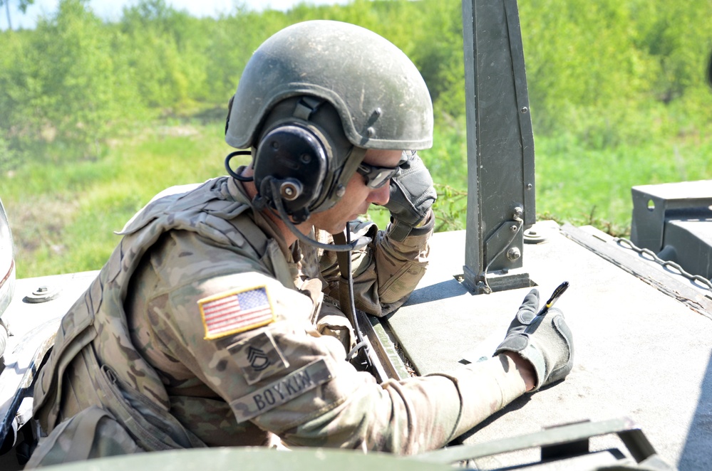 Eagle Troop proves strength, endurance in Estonia