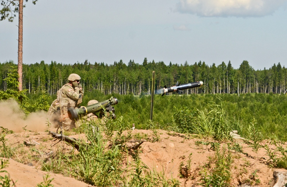 Eagle Troop proves strength, endurance in Estonia