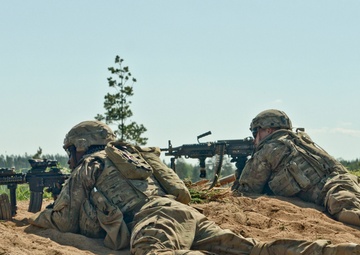 Eagle Troop proves strength, endurance in Estonia