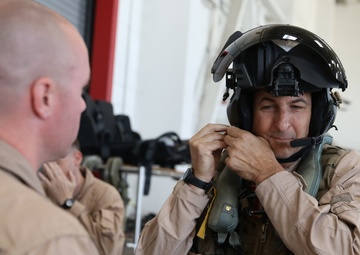 Division Commander flies in new Viper-Cobra attack helicopter
