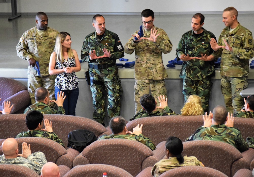 268th Military Police Battalion, 194th Engineer Brigade, Tennessee Army National Guard Cross-Trains with Bulgarian Military Police