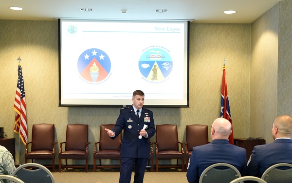 New logos in store at training center