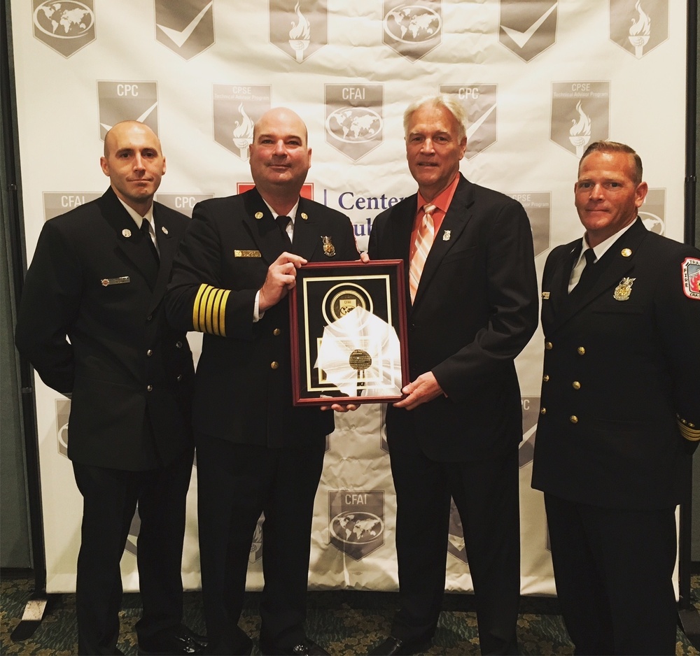 Travis Firefighters receive Accredited Agency Status