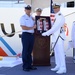 USCGC Sherman change of command ceremony