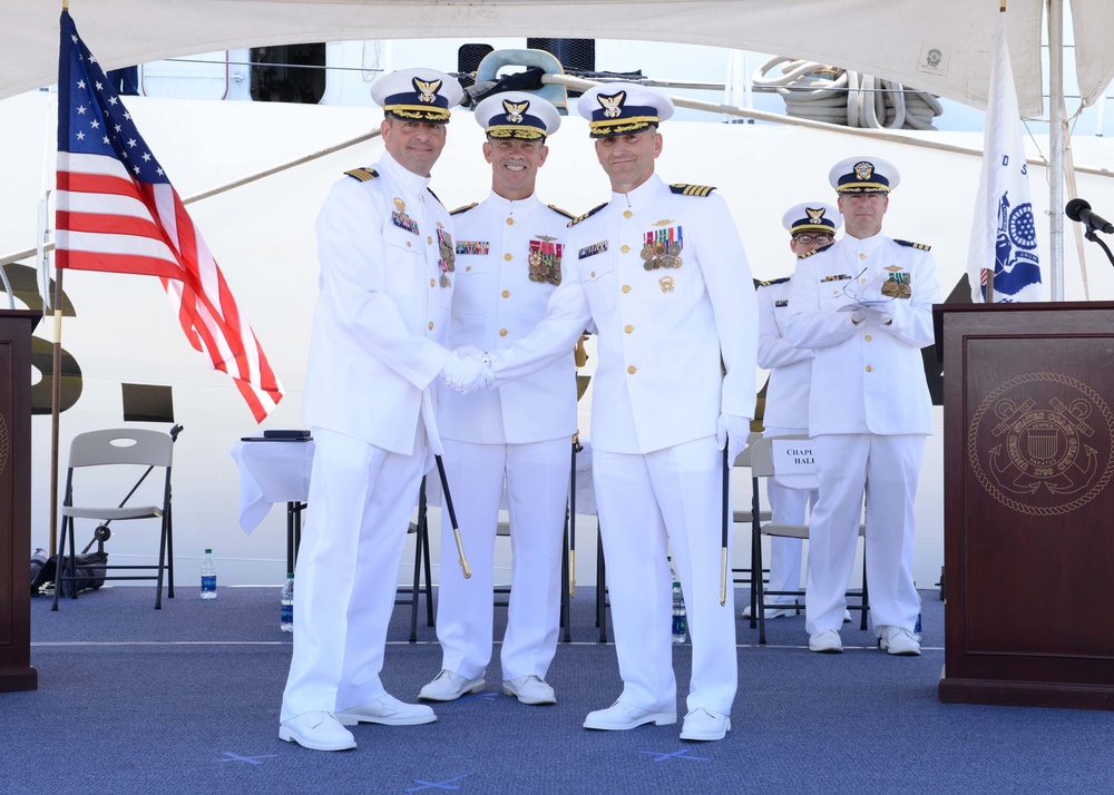 USCGC Sherman change of command ceremony