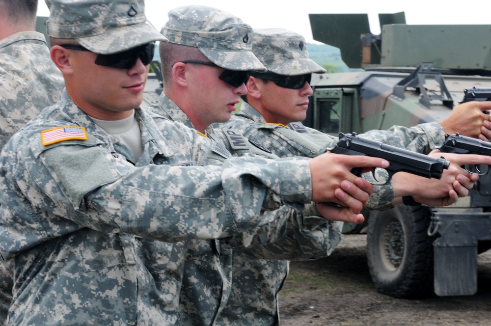 214th Military Police Company, Alabama Army National Guard Trains in Romania During Operation Resolute Castle