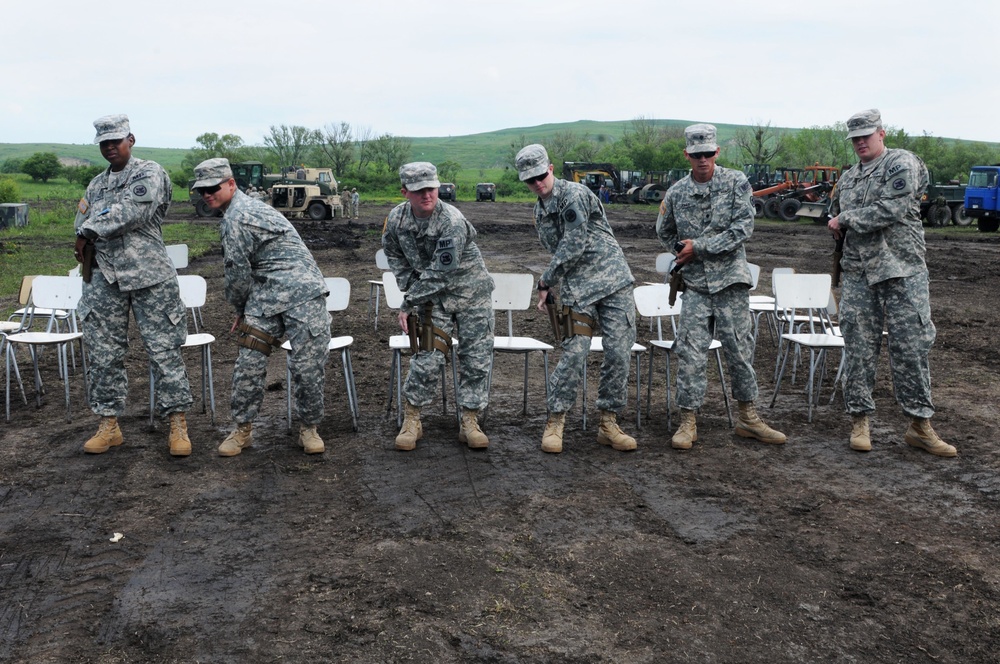 214th Military Police Company, Alabama Army National Guard Trains in Romania During Operation Resolute Castle