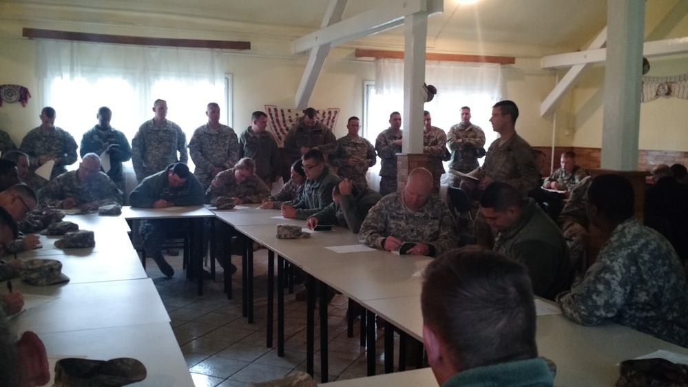 877th Engineer Battalion, Alabama Army National Guard arrives in Romania for Operation Resolute Castle