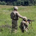 A 3-15 Soldier provides feedback to Ukrainian Soldiers