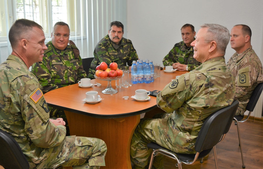 USO Visits Alabama Army National Guard at Cincu, Romania during Operation Resolute Castle