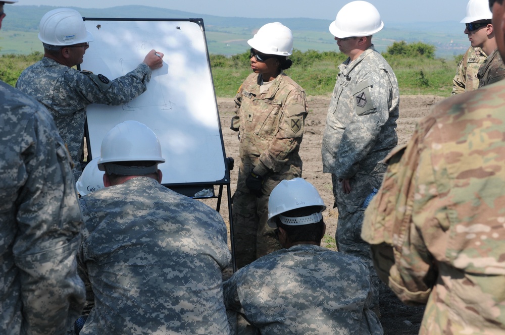 166th Engineer Company Stresses High Standards During Resolute Castle in Romania