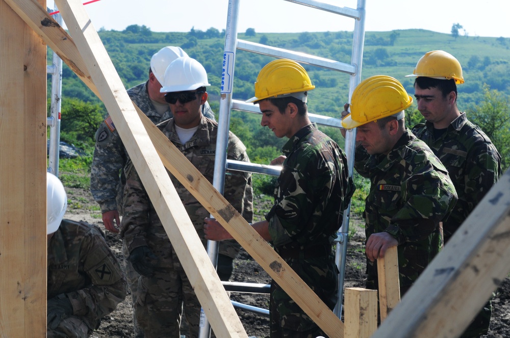 166th Engineer Company Stresses High Standards During Resolute Castle in Romania