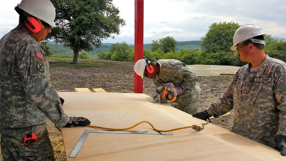 Alabama National Guard and Romanian Military Engineers Work Together to Expand Infrastructure in Romania