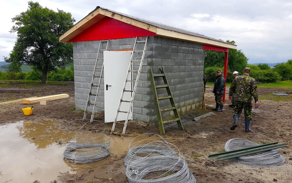 Alabama National Guard and Romanian Military Engineers Work Together to Expand Infrastructure in Romania