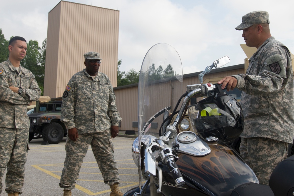 Mlitary police stand-down for summer safety