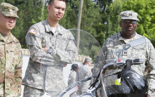 Mlitary police stand-down for summer safety