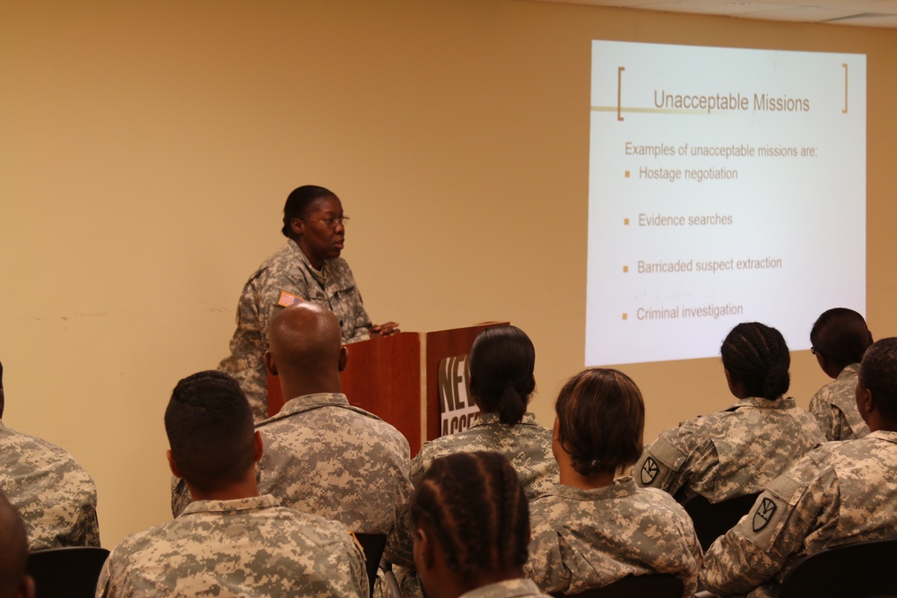 VING trains on personnel inprocessing