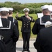 U.S. Navy Band Europe performs at Utah Beach ceremony