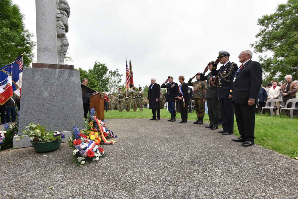 507th PIR ceremony conducted on 72nd anniversary of Normandy invasion