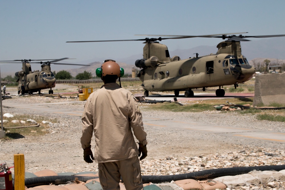 Aviation Operations at FOB Fenty