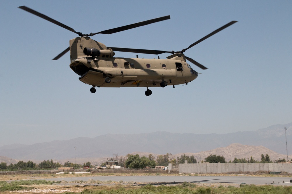 Aviation Operations at FOB Fenty